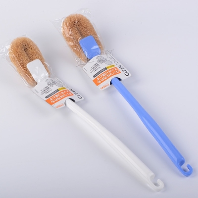 日本進(jìn)口 馬桶清潔刷 棕絲馬桶刷子 長柄廁所刷 衛(wèi)生間清洗刷